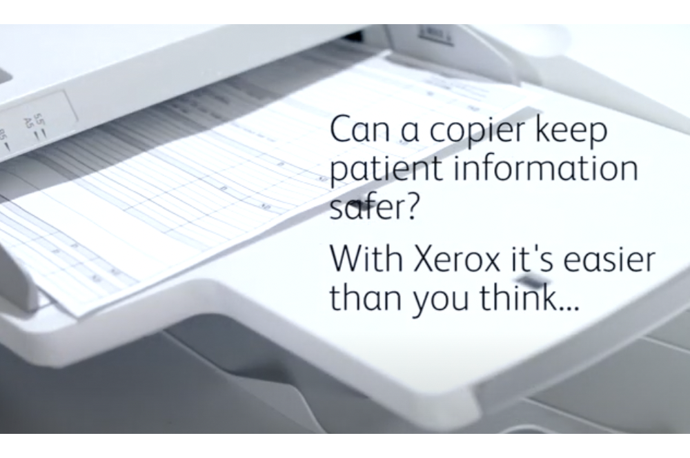 Xerox - Heathcare - Youtube - Thumbnail - Patient - Information - Security